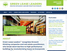 Tablet Screenshot of greenleaseleaders.com